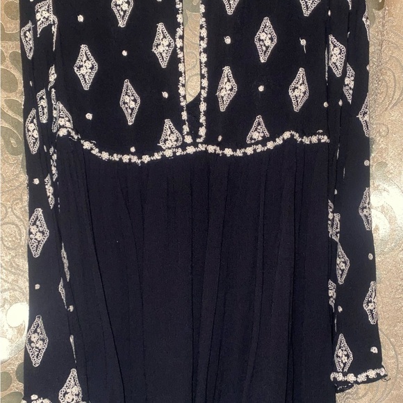 Free People Sheer Lace Bohemian Women’s Tunic Size Small Cottagecore - Picture 3 of 12
